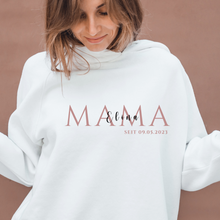 Load image into Gallery viewer, Customizable MAMA hoodie white