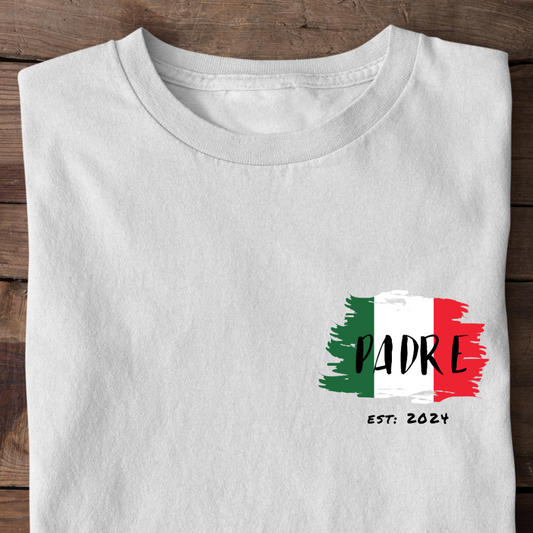Padre Italia, Datum personalisierbar - Premium Shirt
