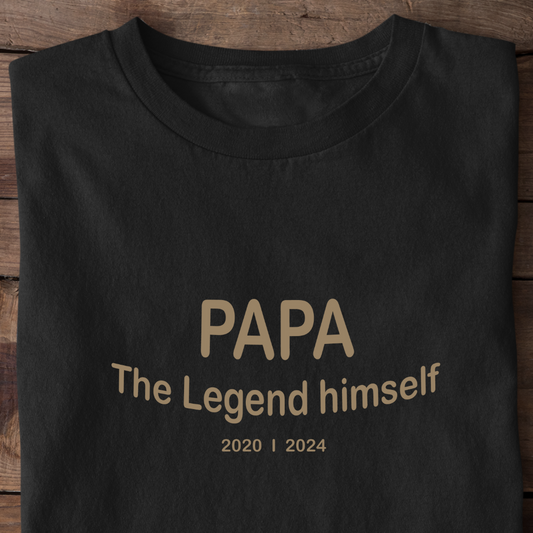 PAPA, the Legend himself, Datum personalisierbar - Premium Shirt