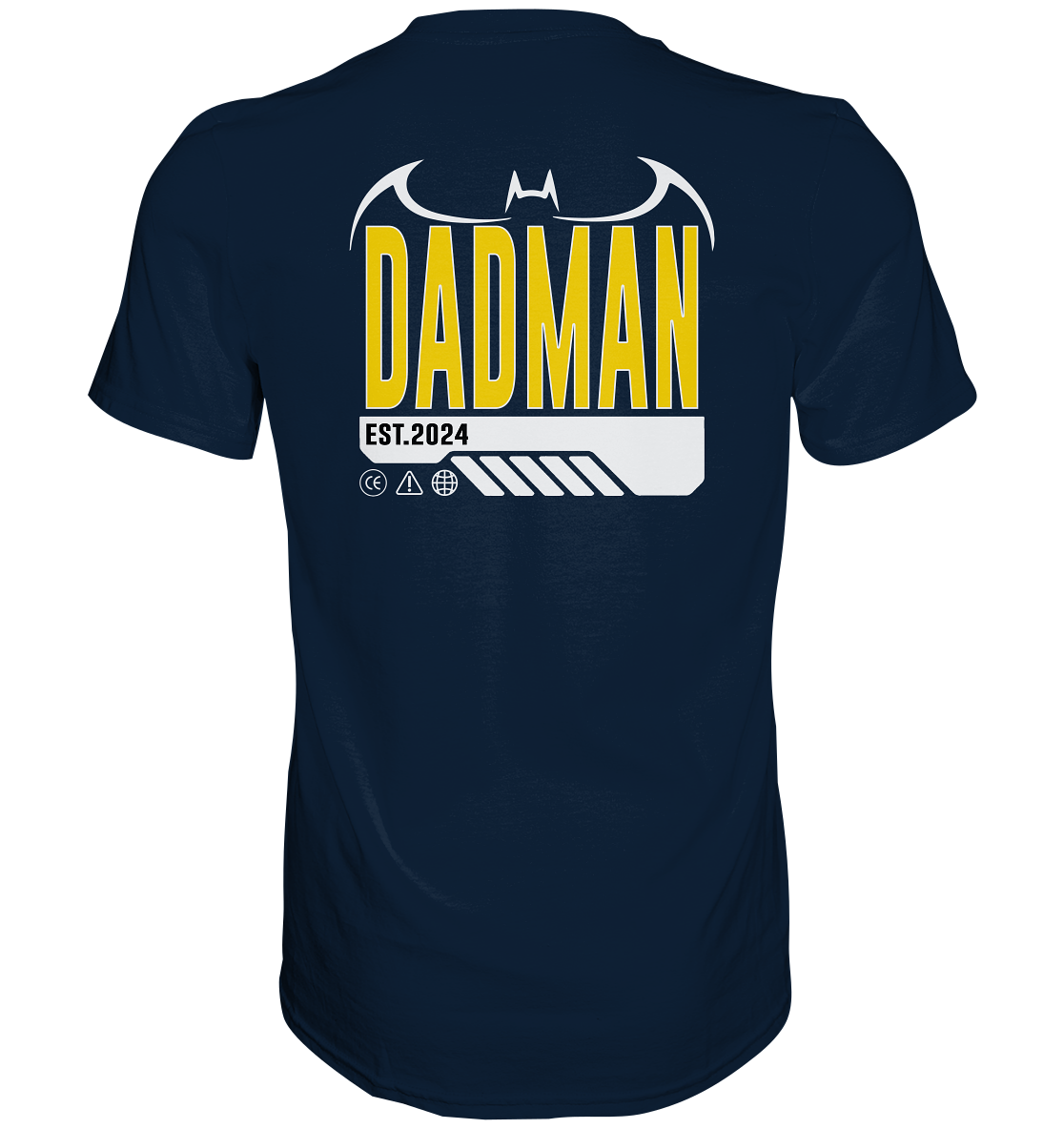 Dadman Streetwear Backprint, Datum personalisierbar - Premium Shirt