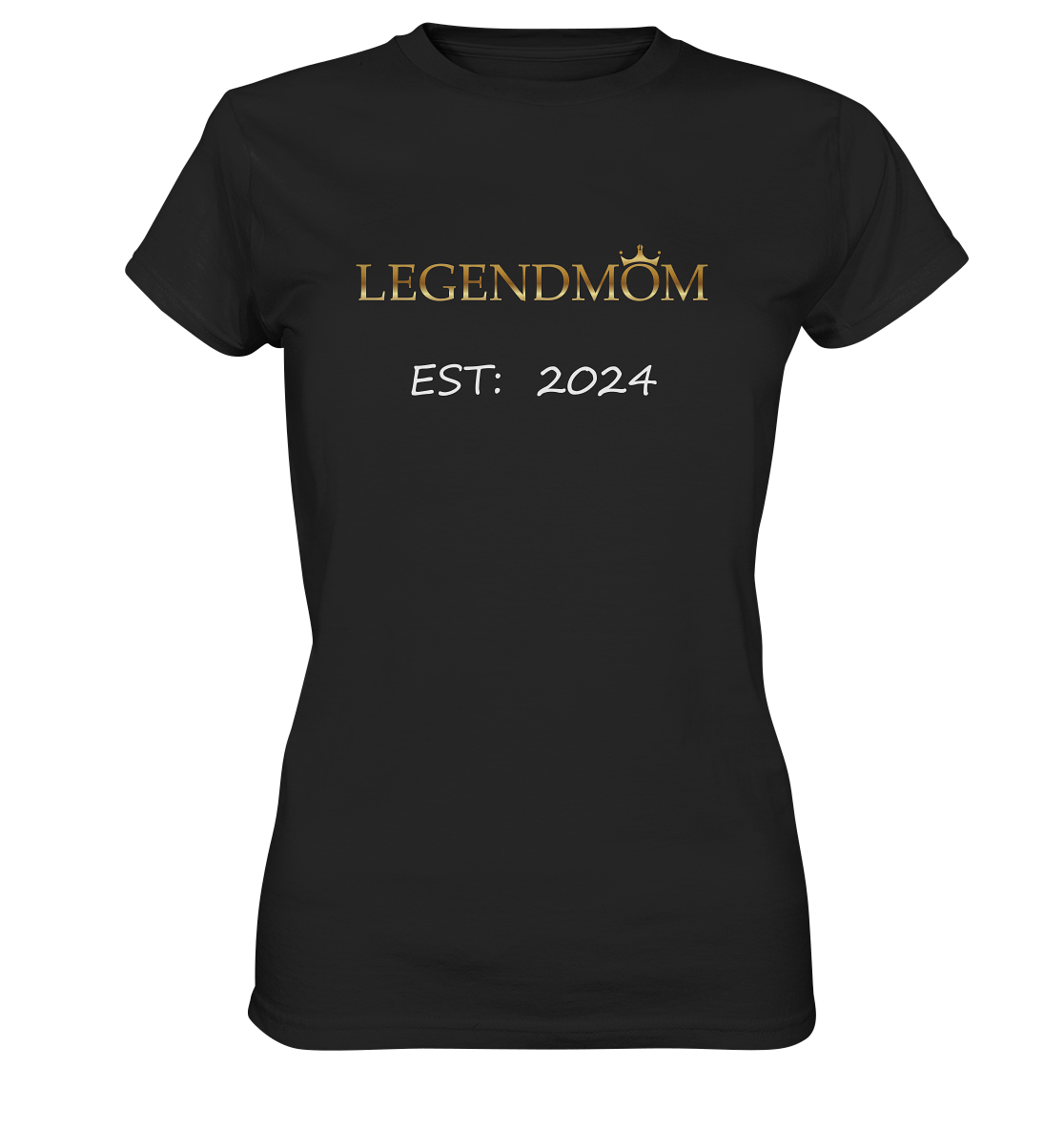 Legendmom, Shirt, personalisiertes Datum, - Ladies Premium Shirt