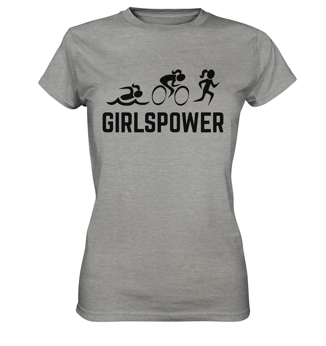 Girlspower, versch. Farben - Ladies Premium Shirt