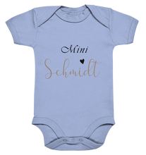 Load image into Gallery viewer, Mini &quot;Familienname&quot; personalisierbarer Body - Organic Baby Bodysuite