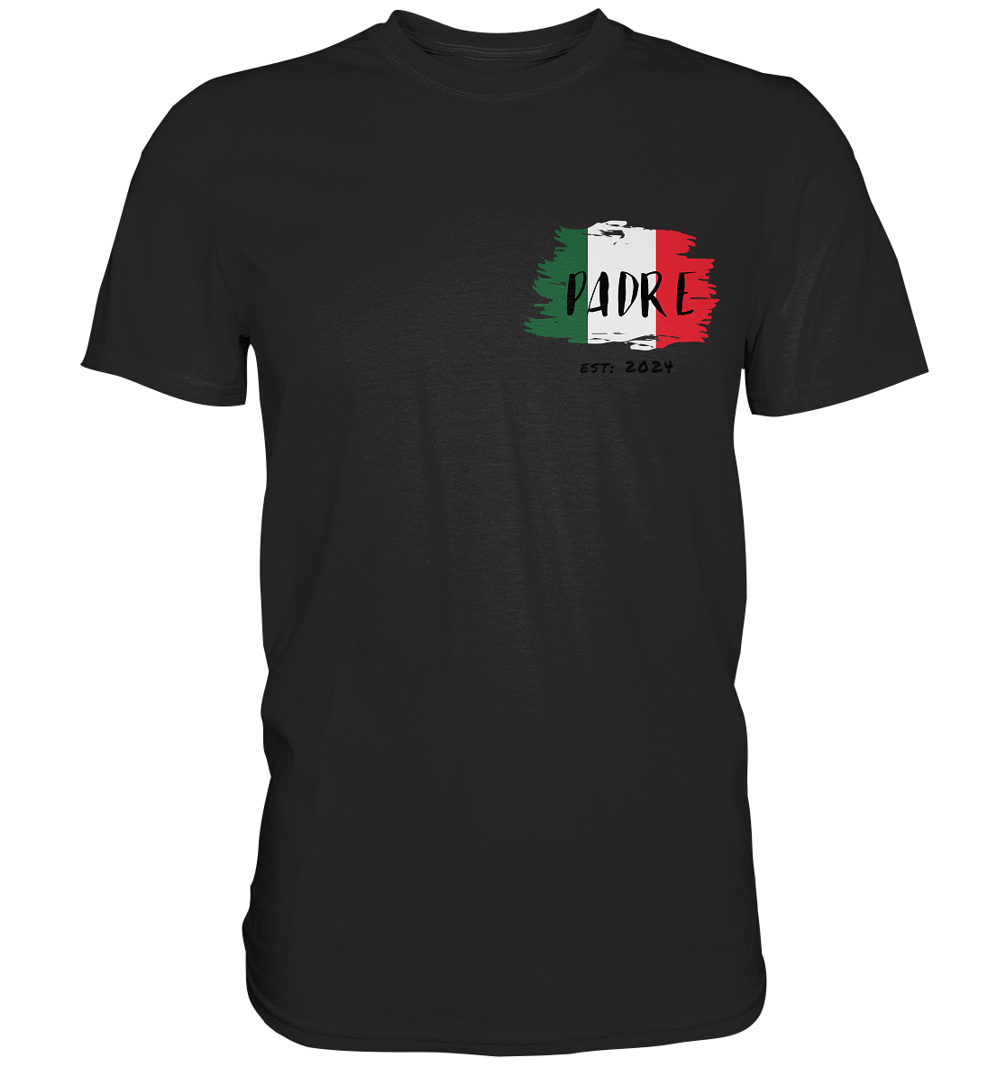 Padre Italia, Datum personalisierbar - Premium Shirt
