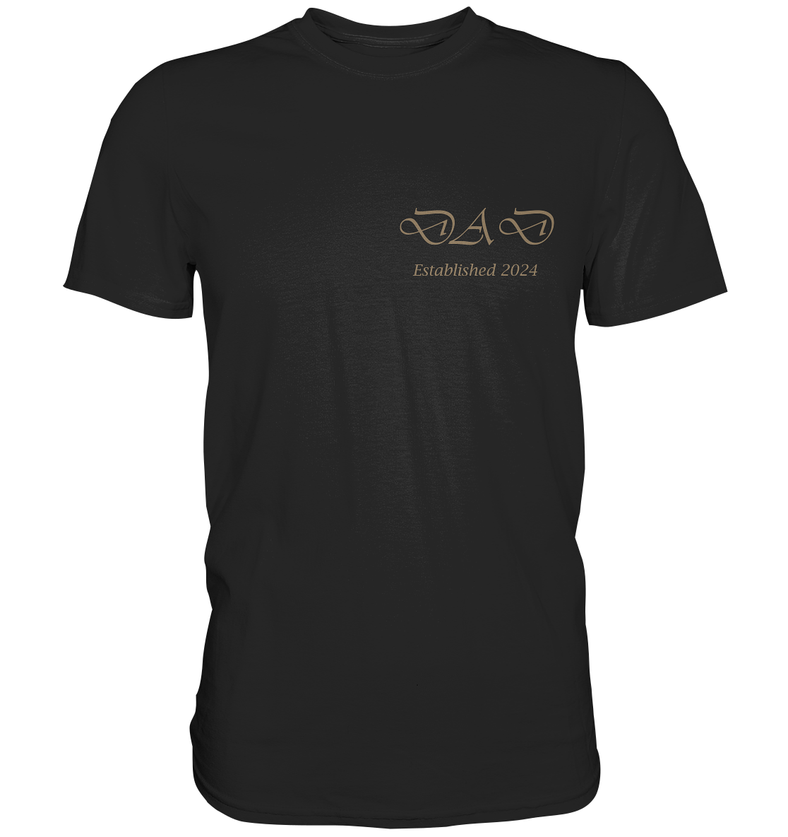 DAD established 2024, Datum personalisierbar - Premium Shirt