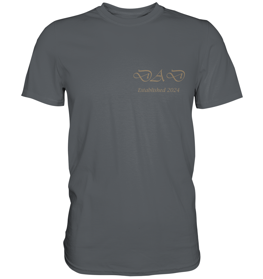 DAD established 2024, Datum personalisierbar - Premium Shirt