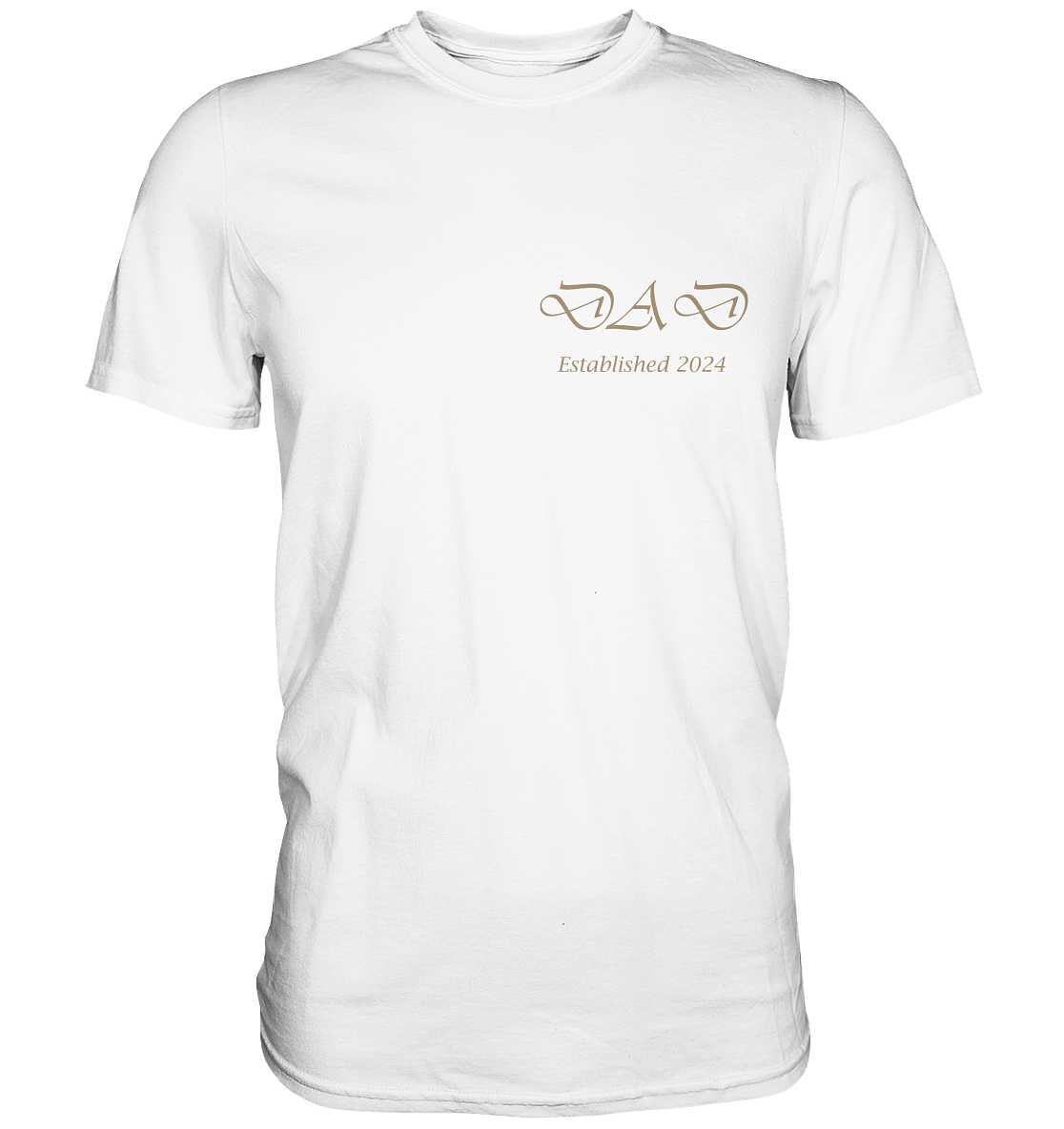 DAD established 2024, Datum personalisierbar - Premium Shirt