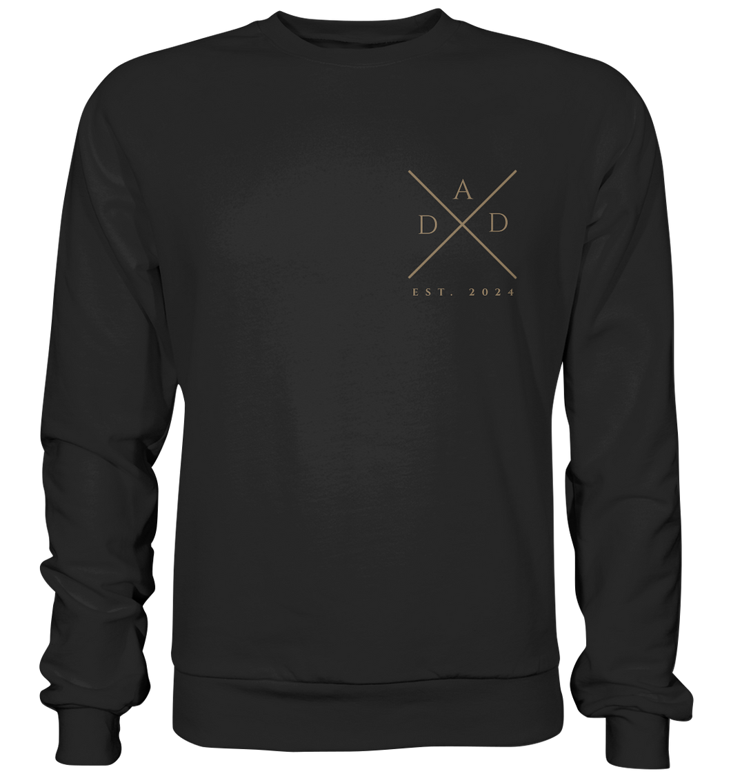 DAD_CROSS, Datum personalisierbar - Premium Sweatshirt