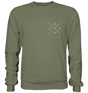 Mama Cross Premium Sweater, Datum personalisierbar - Premium Sweatshirt
