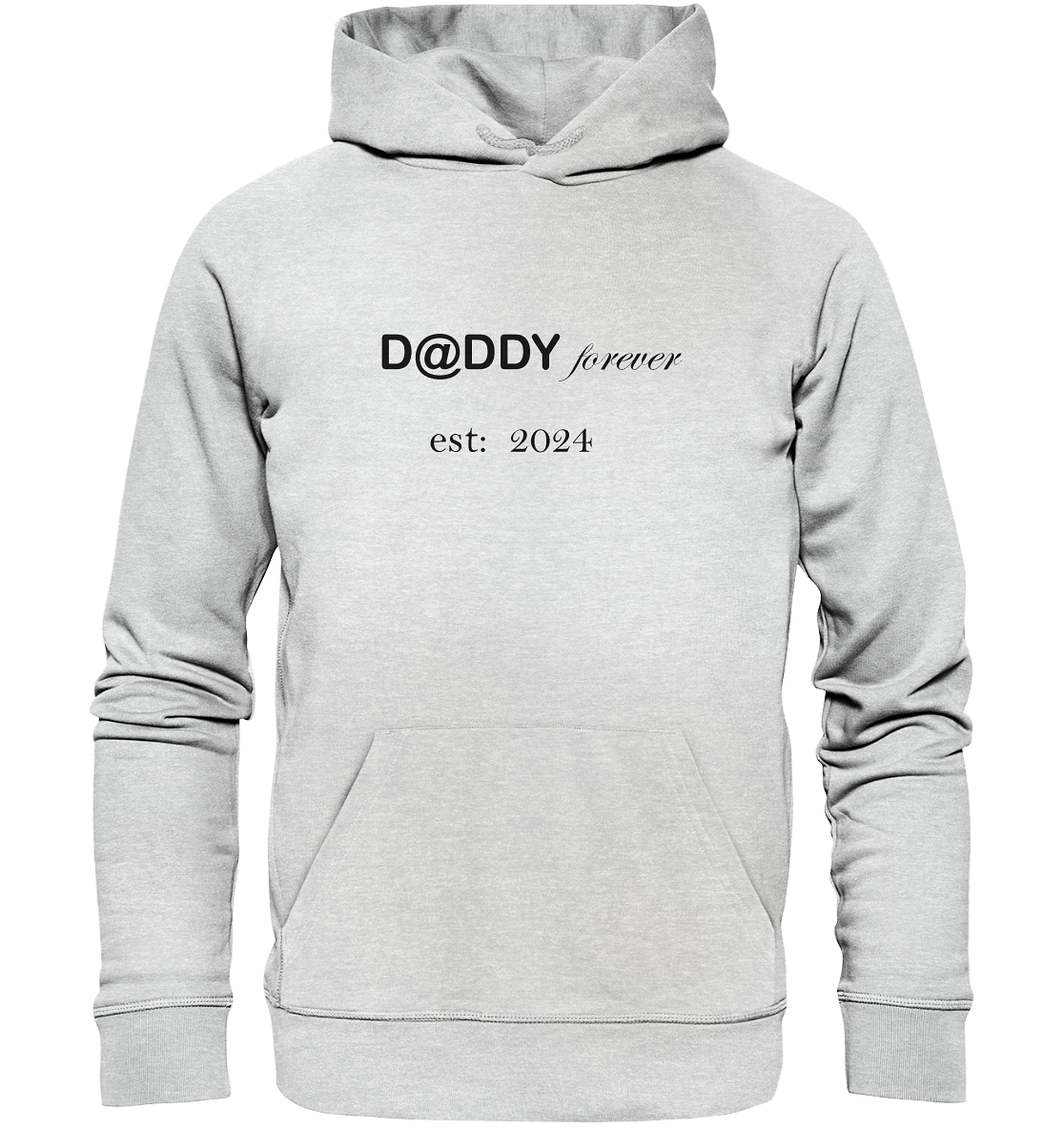 D@ddy forever, Datum personalisierbar - Premium Unisex Hoodie