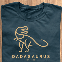 Load image into Gallery viewer, Dadasaurus T-Shirt - date personalisable