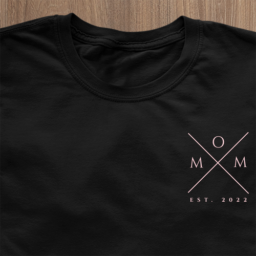 Mom Cross T-Shirt - Date Customizable