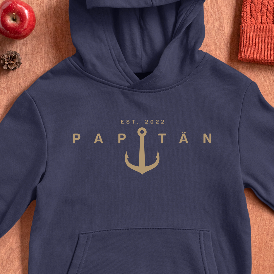 Papitan Modern Edition Hoodie - Date can be personalised