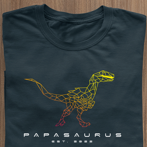 Papasaurus V3 - Date Customizable - Premium Shirt
