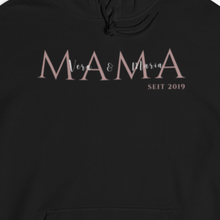 Load image into Gallery viewer, Customizable MAMA hoodie black