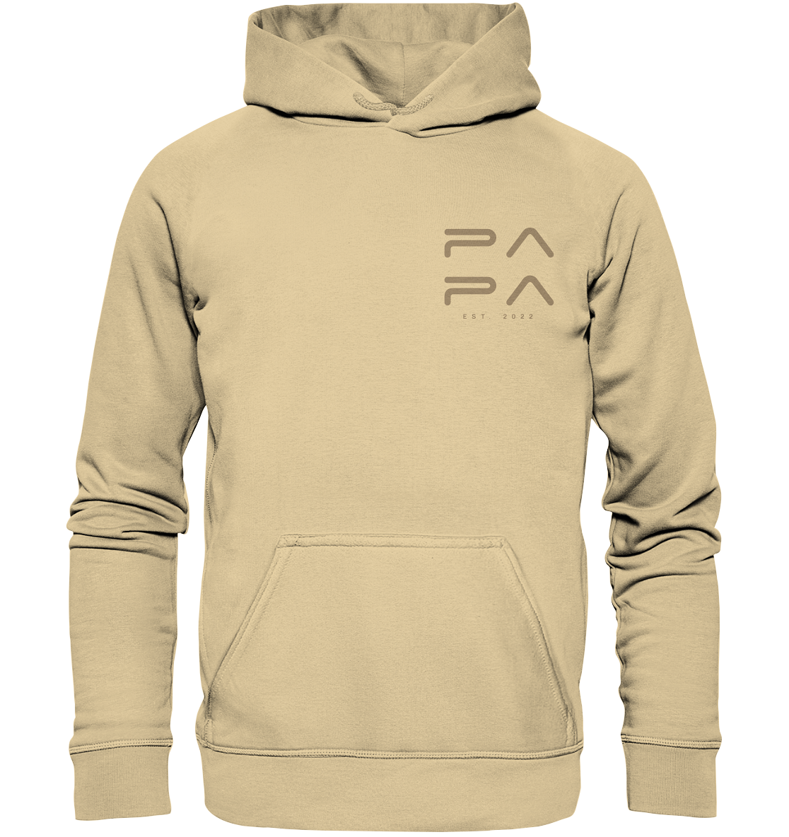 PAPA Minimalist Hoodie - Date Customizable