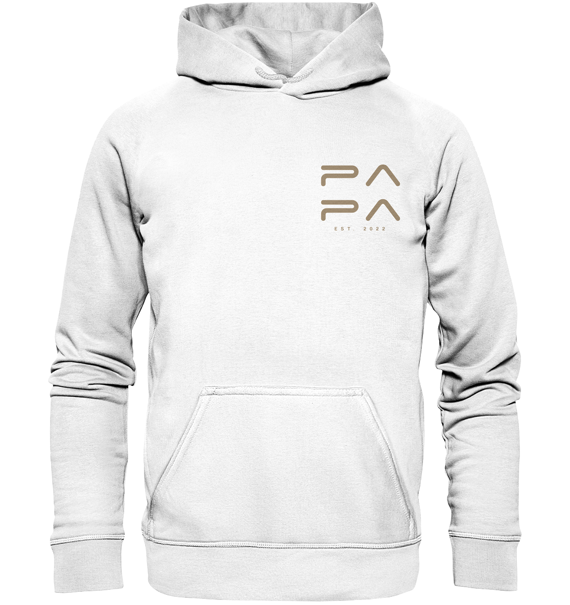 PAPA Minimalist Hoodie - Date Customizable