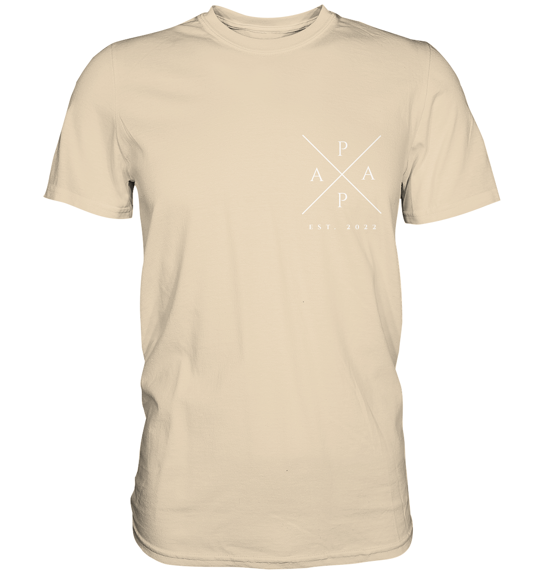 Papa Cross Sand Color - Premium Shirt