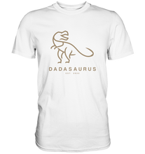 Load image into Gallery viewer, Dadasaurus T-Shirt - date personalisable