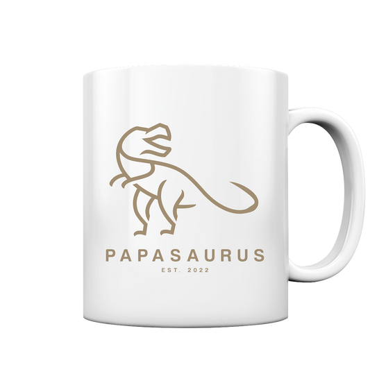 Papasaurus - Tasse glossy