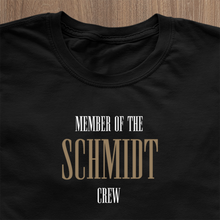Load image into Gallery viewer, Member of the &quot;Family Name&quot; Crew Men&#39;s T-Shirt - Custom Family Name