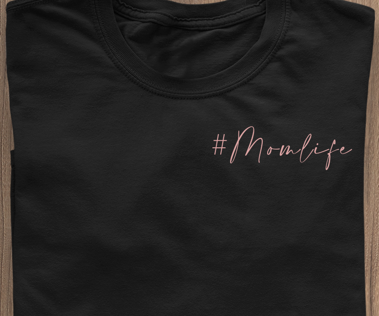 Momlife Simple T Shirt