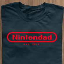 Load image into Gallery viewer, Nintendad T-Shirt - Date Customizable