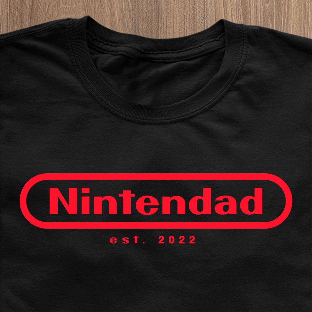 Nintendad T-Shirt - Date Customizable