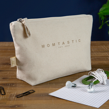 Load image into Gallery viewer, Momtastic cosmetic bag - date personalisable