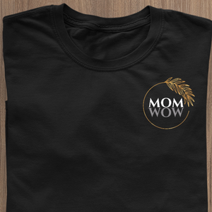 MOM WOW t-shirt black