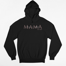 Load image into Gallery viewer, Customizable MAMA hoodie black