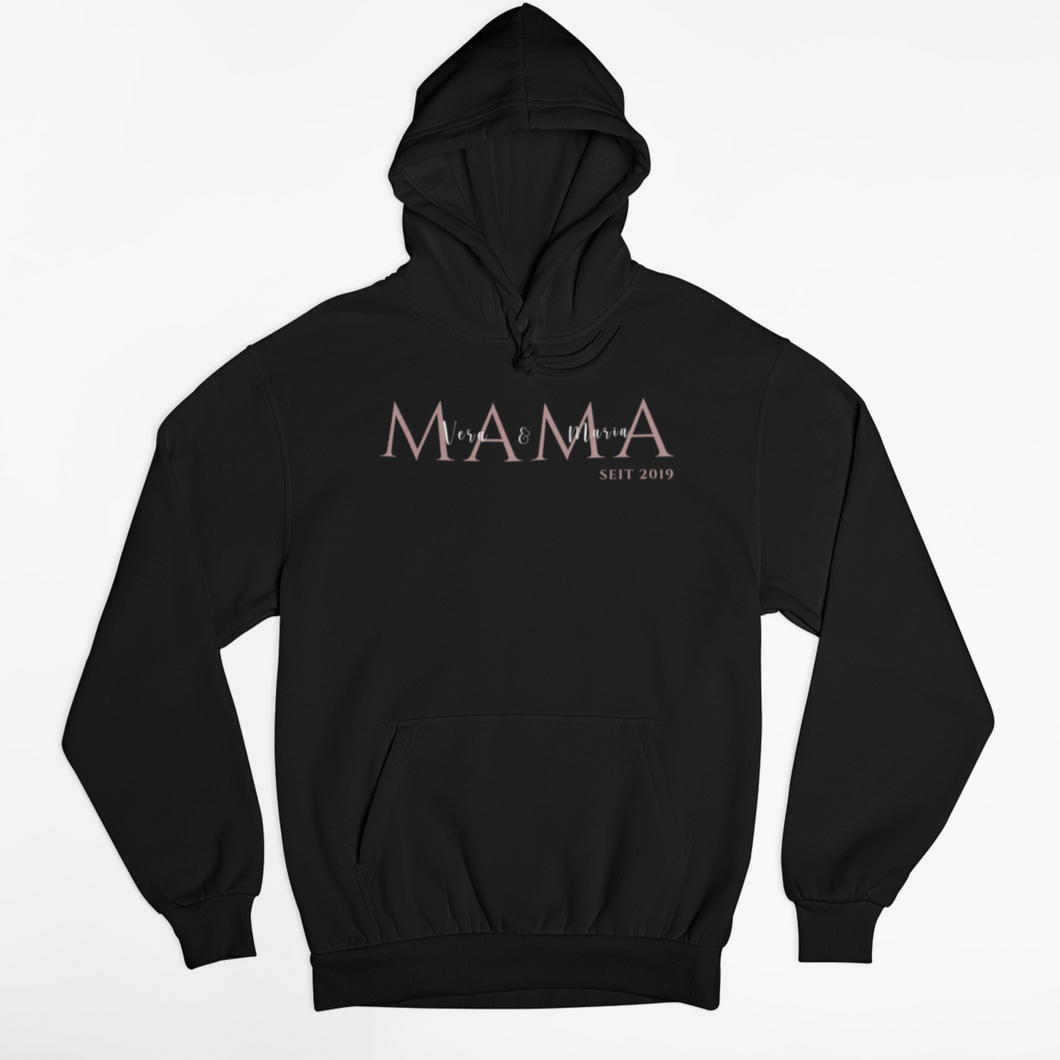 Customizable MAMA hoodie black